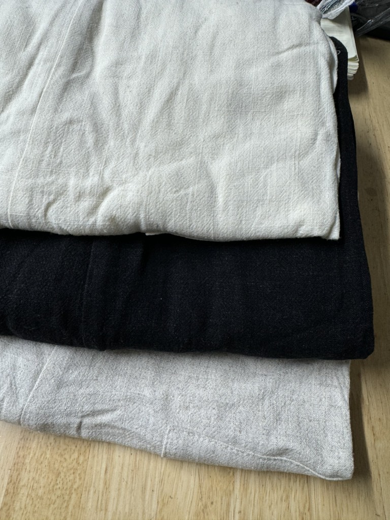 QE02 Quần suông linen Atg