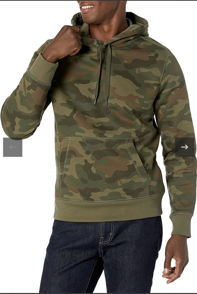Áo nỉ hoodie nam Amazon essential