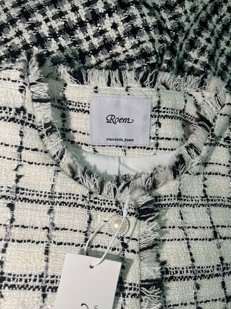 A169 Áo dạ tweed Roem