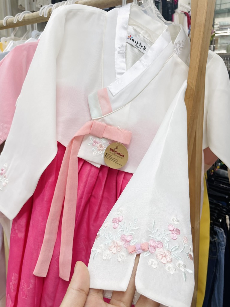 Bộ Hanbok bé gái 5T
