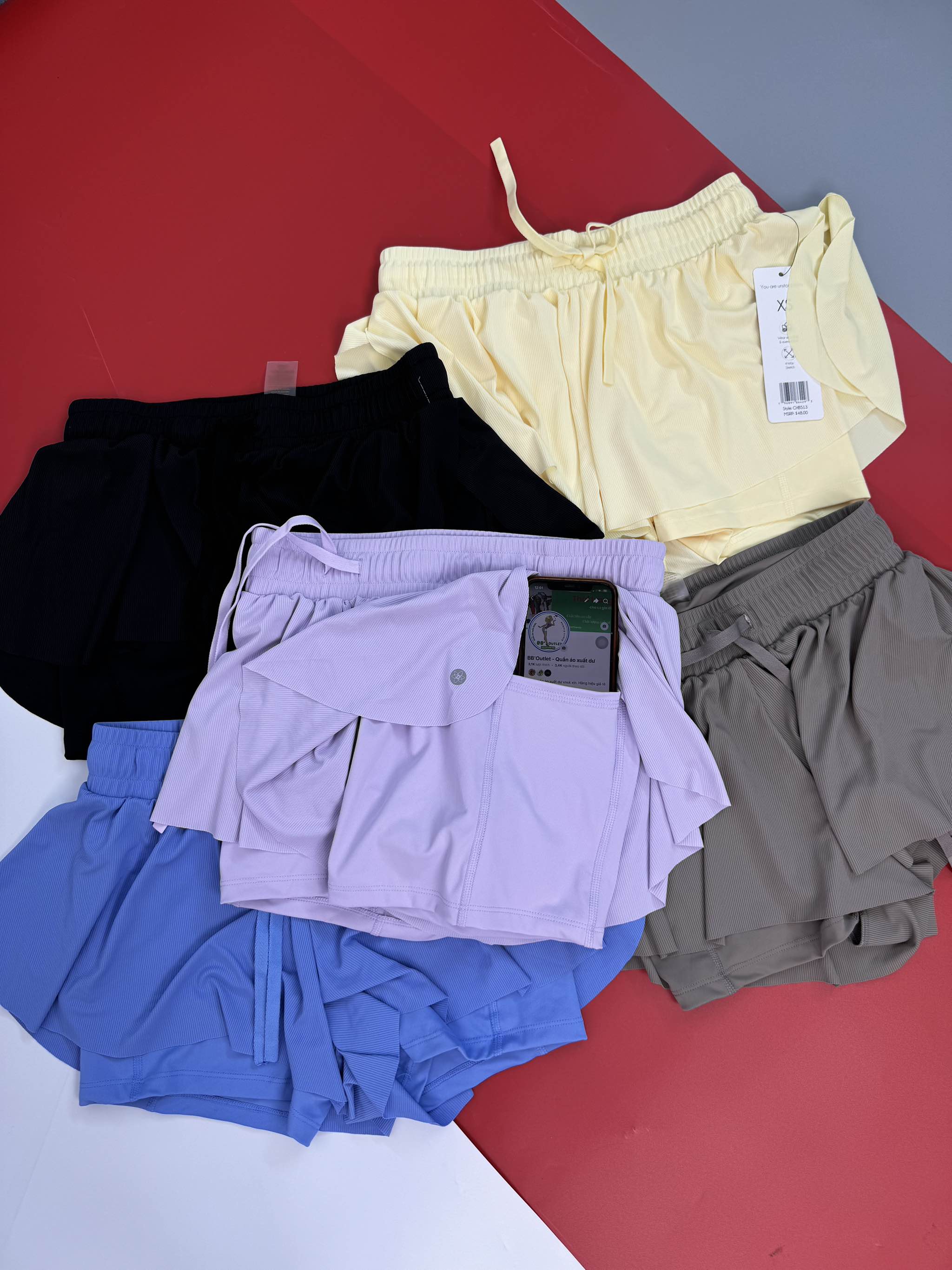 Q16 Quần váy tập Balance