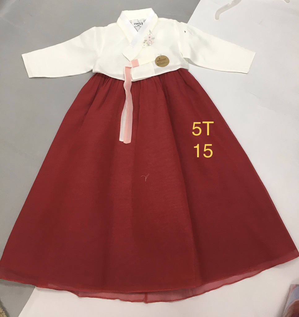 Bộ Hanbok bé gái 5T
