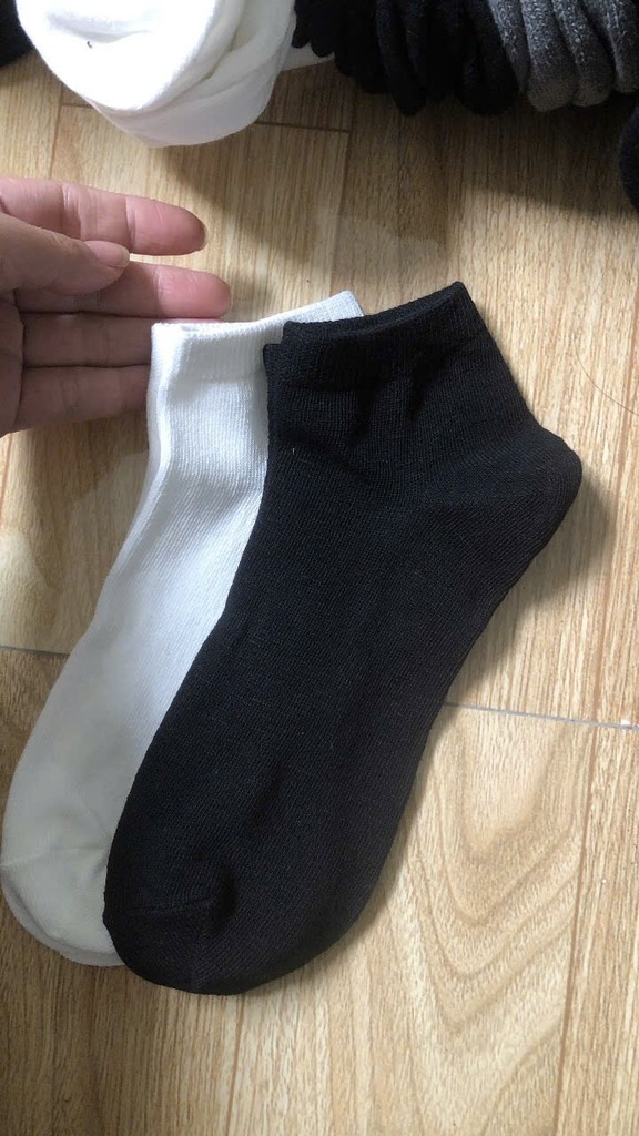 T37 Tất nam Uny cổ ngắn