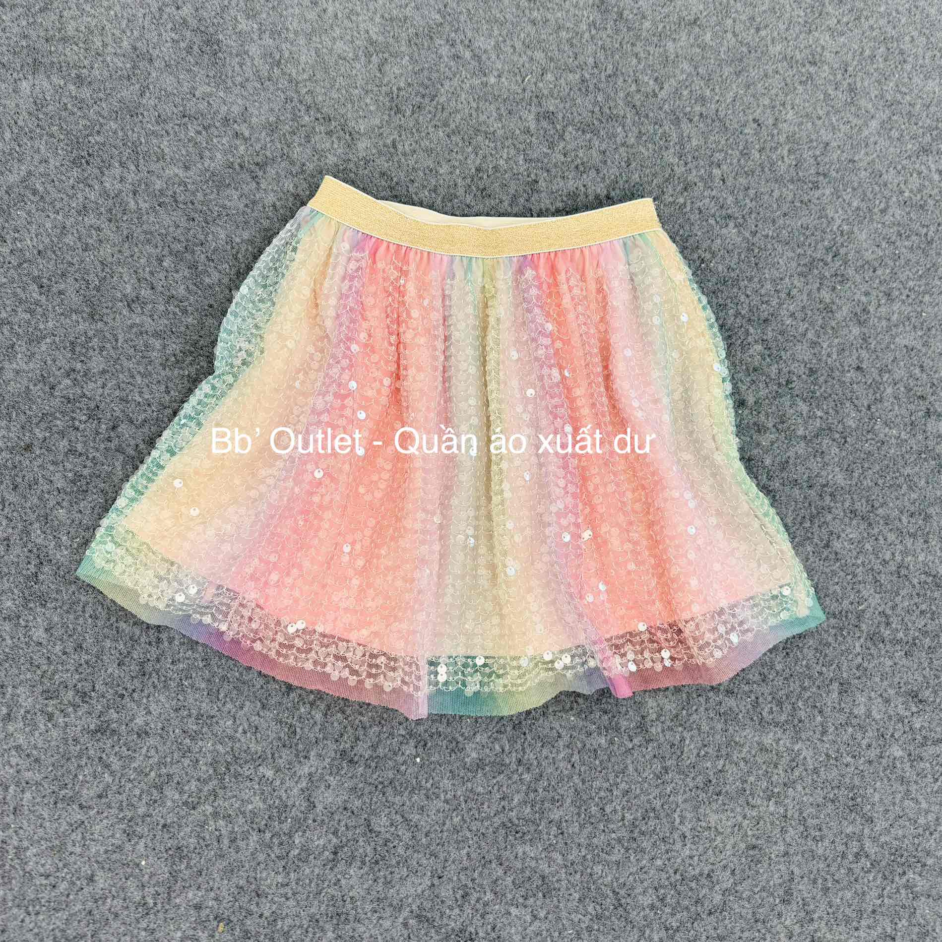V07 Chân váy kim sa