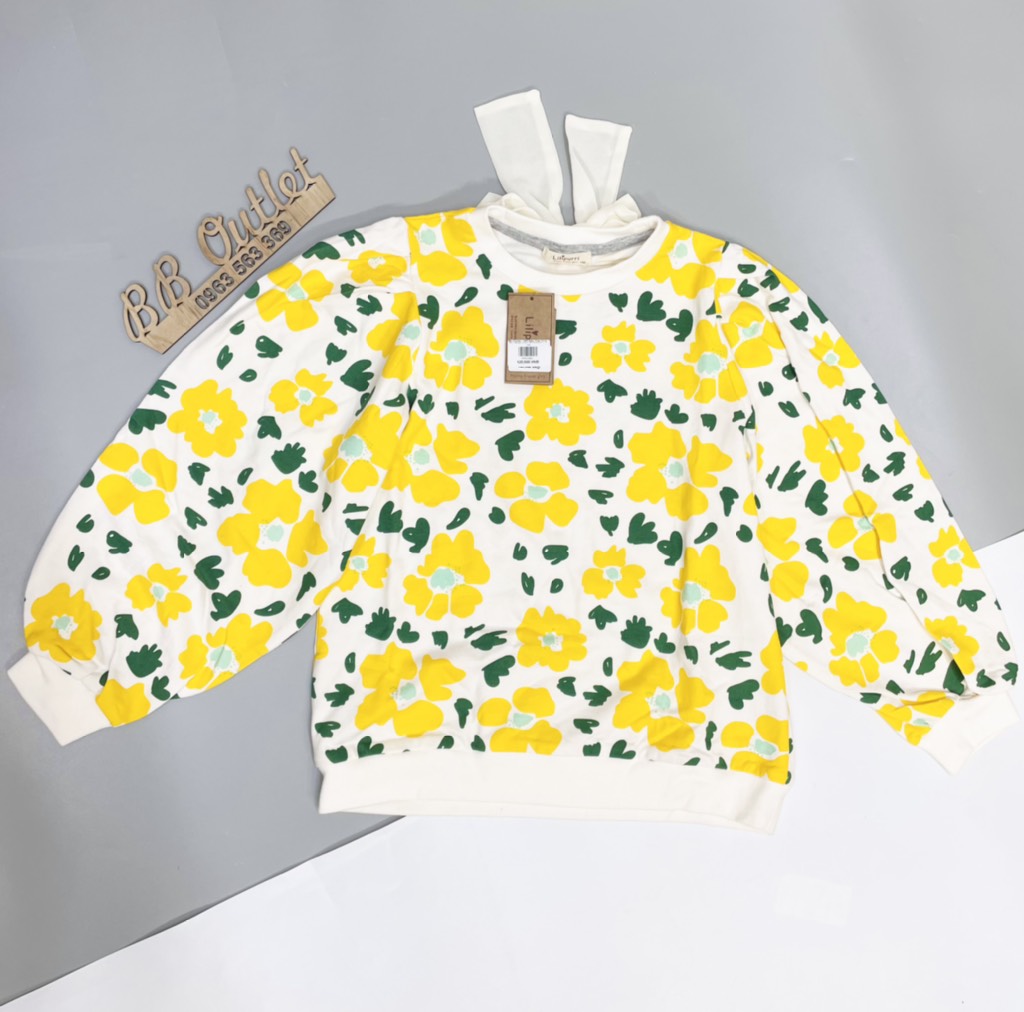 Áo nỉ bé gái Lilipurri & Owleybarn