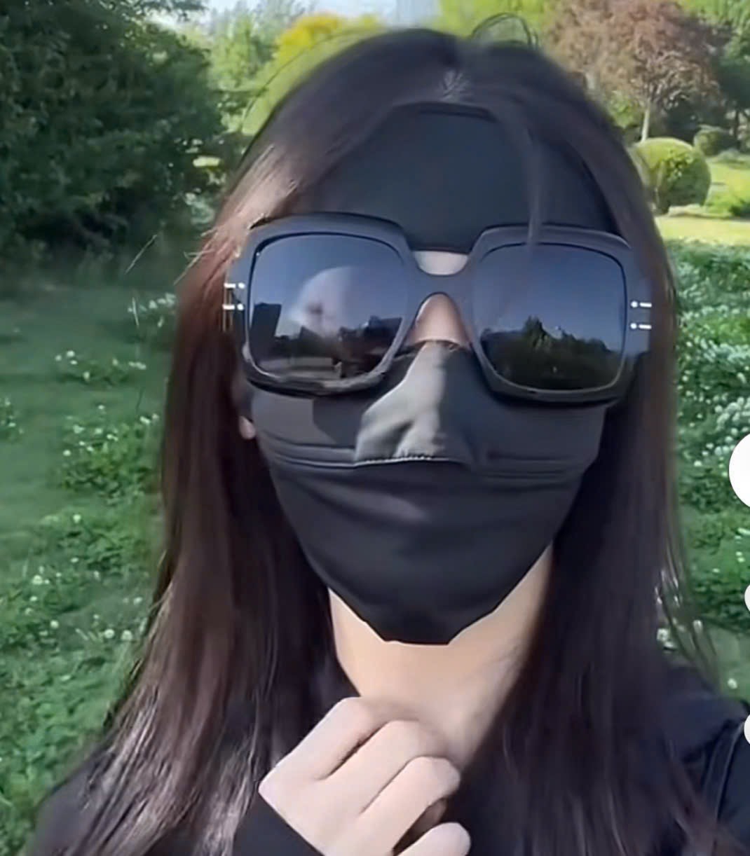 P08 Khẩu trang thun lạnh có khung