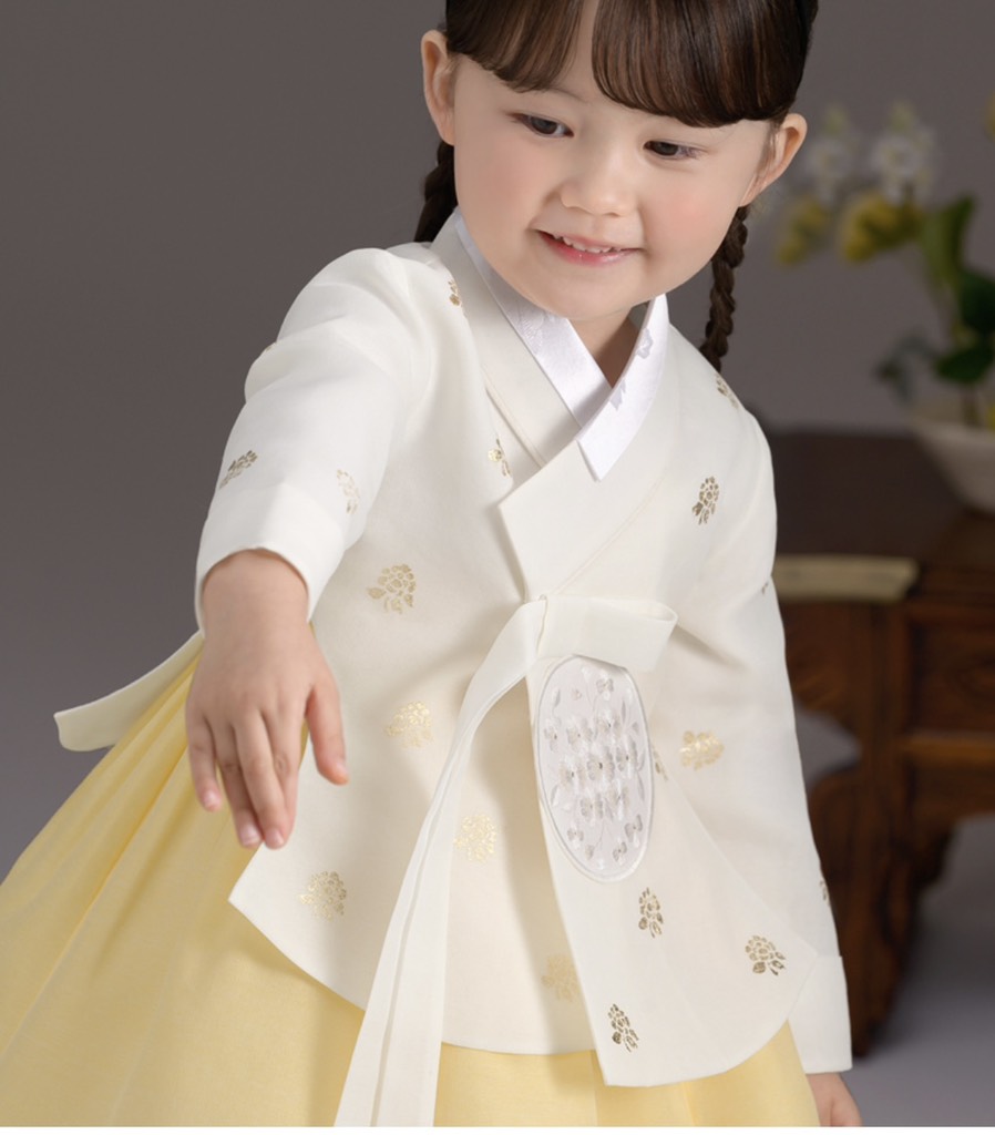 Bộ Hanbok bé gái 5T
