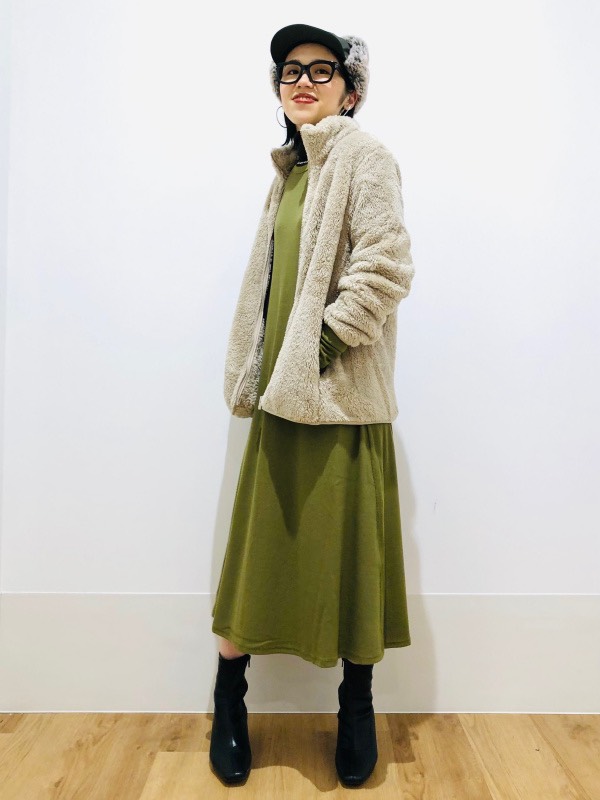 A154 Áo khoác lông cừu Uny