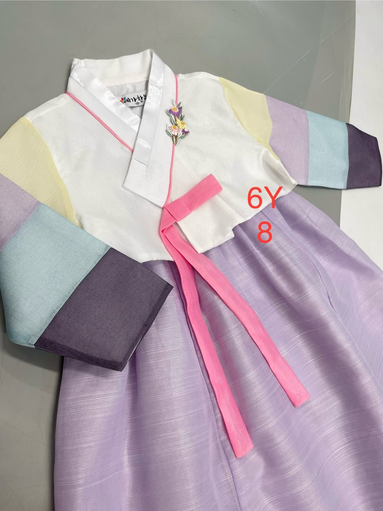 Bộ Hanbok bé gái 6T