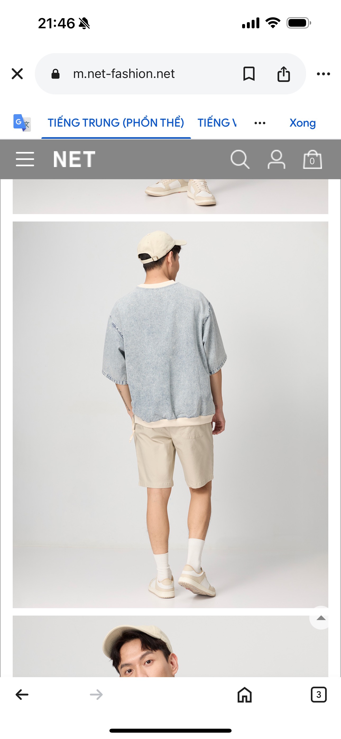 Q30 Quần short ka ki Net