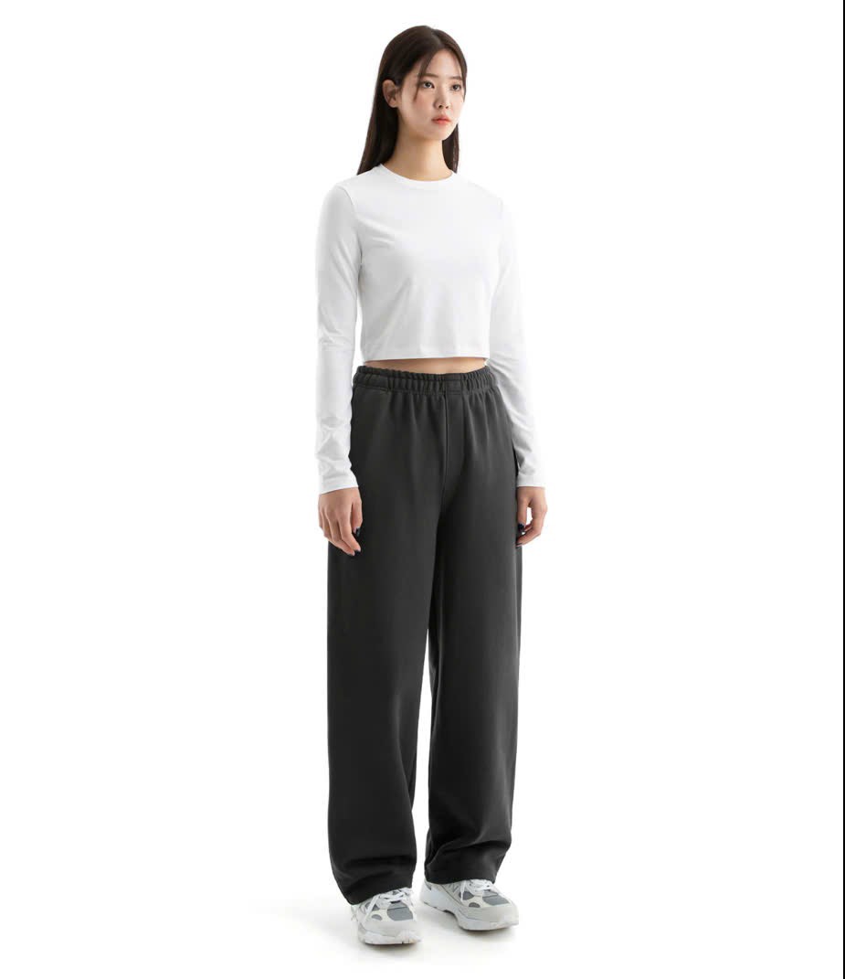 Q114 Quần nỉ ống rộng Brenson