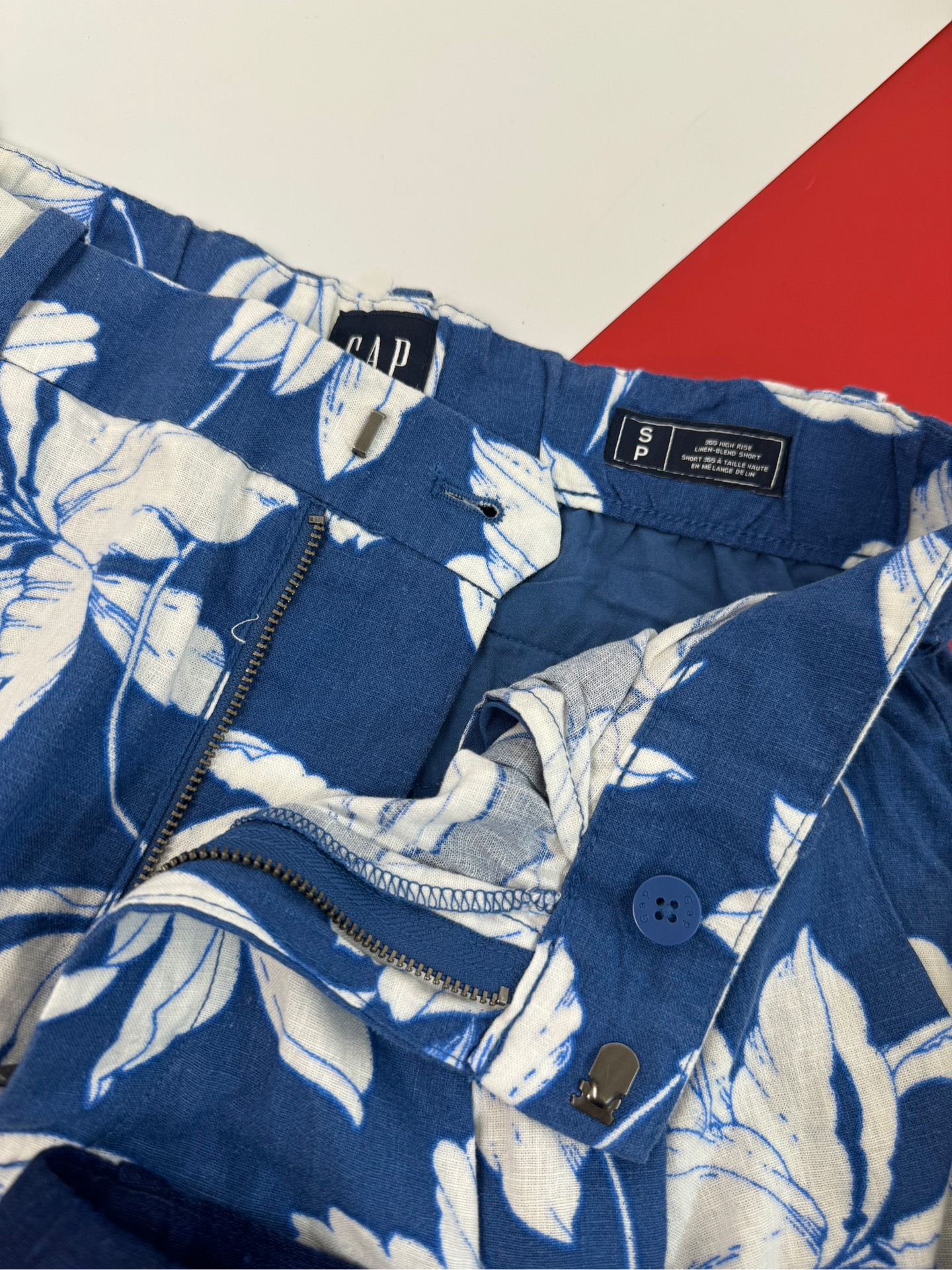 Q28 Quần short linen có bigsize gap