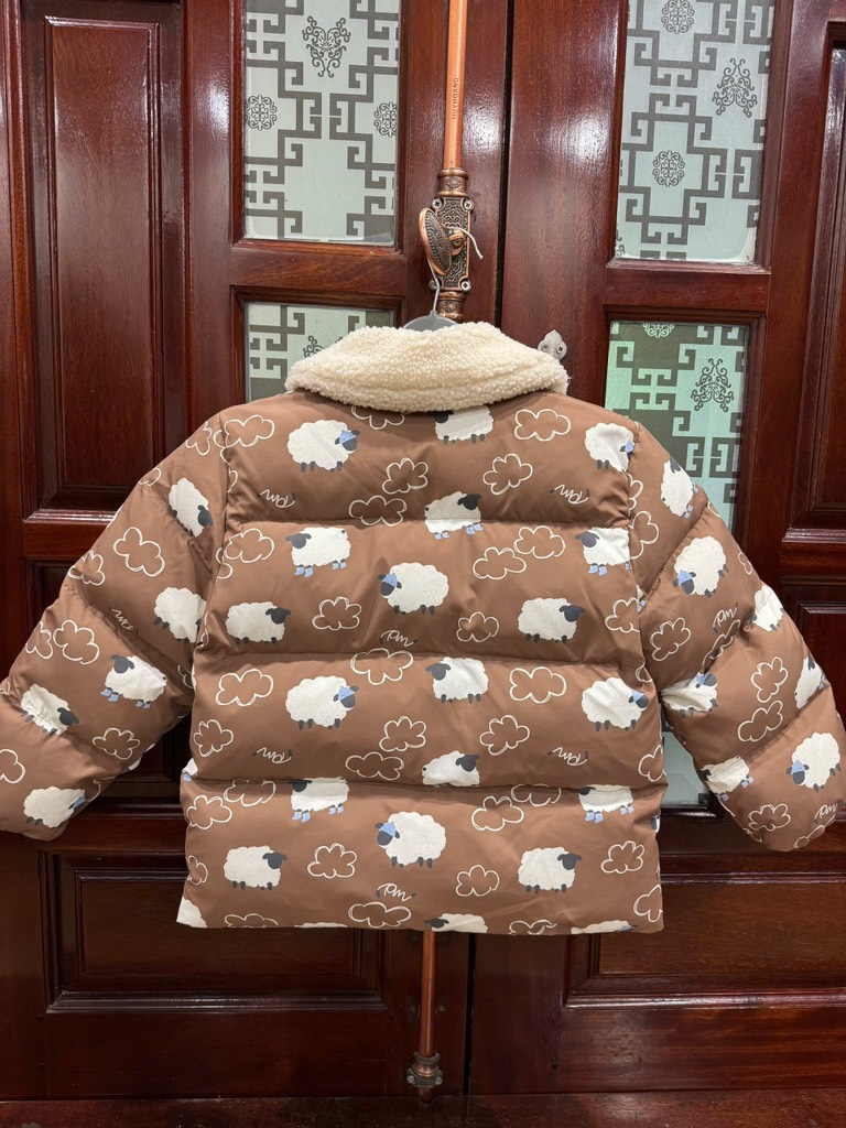 A146 Áo phao cổ lông cừu Prm