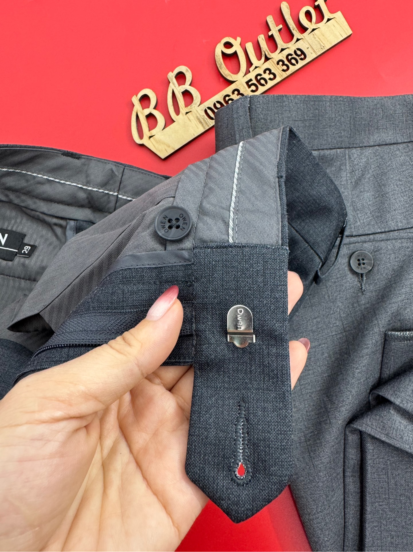 Q68 quần âu nam Ow