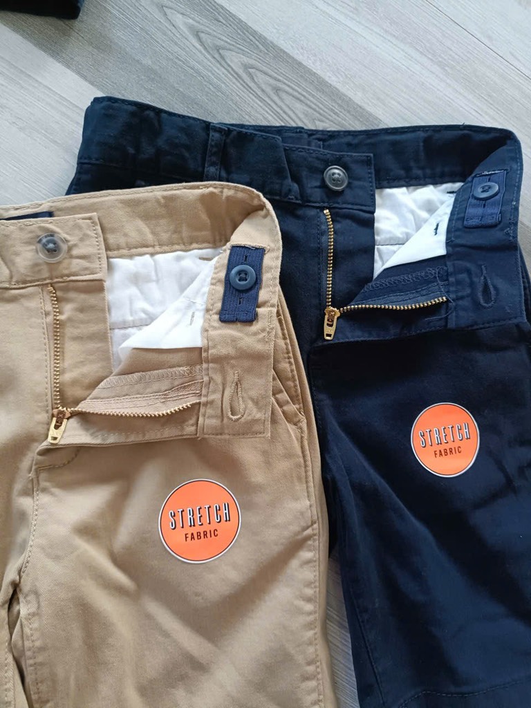 QB01 Quần short ka ki trẻ em Place