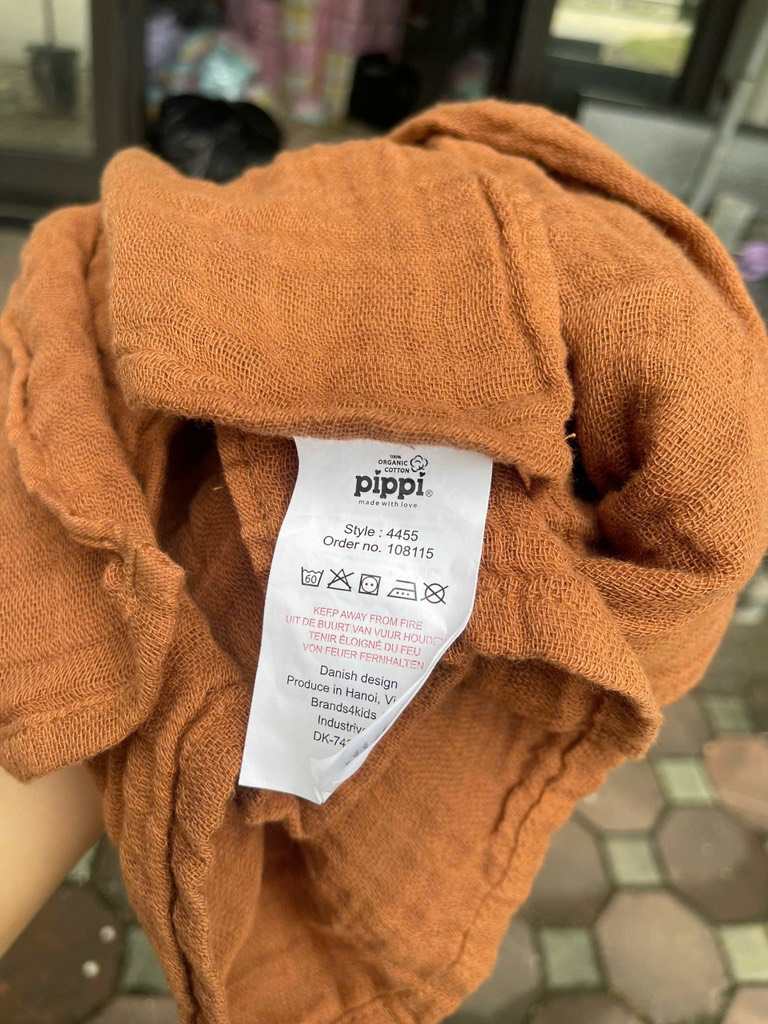 P30 khăn xô organic Pippi 70*1m4