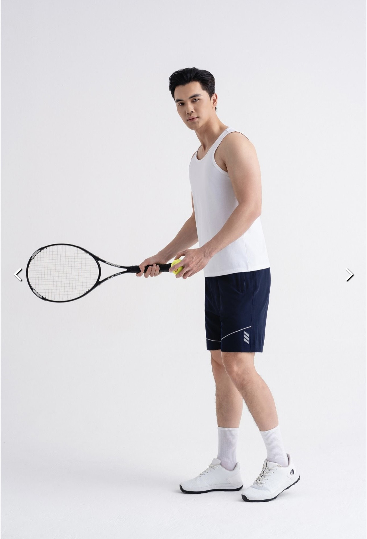 A50 Set 3 chiếc áo ba lỗ nam Bi