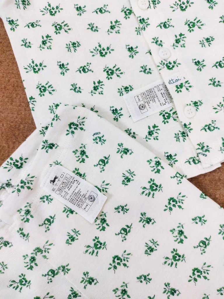 B20 Bộ cotton Hàn tay dài