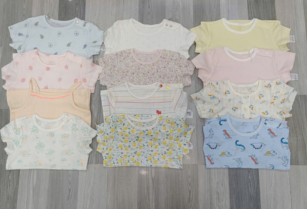 B22 Bộ cotton Hàn ngắn