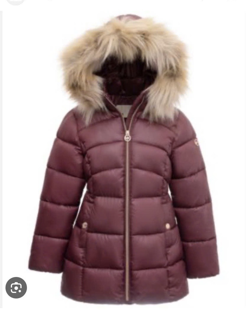 Áo phao bé gái MK