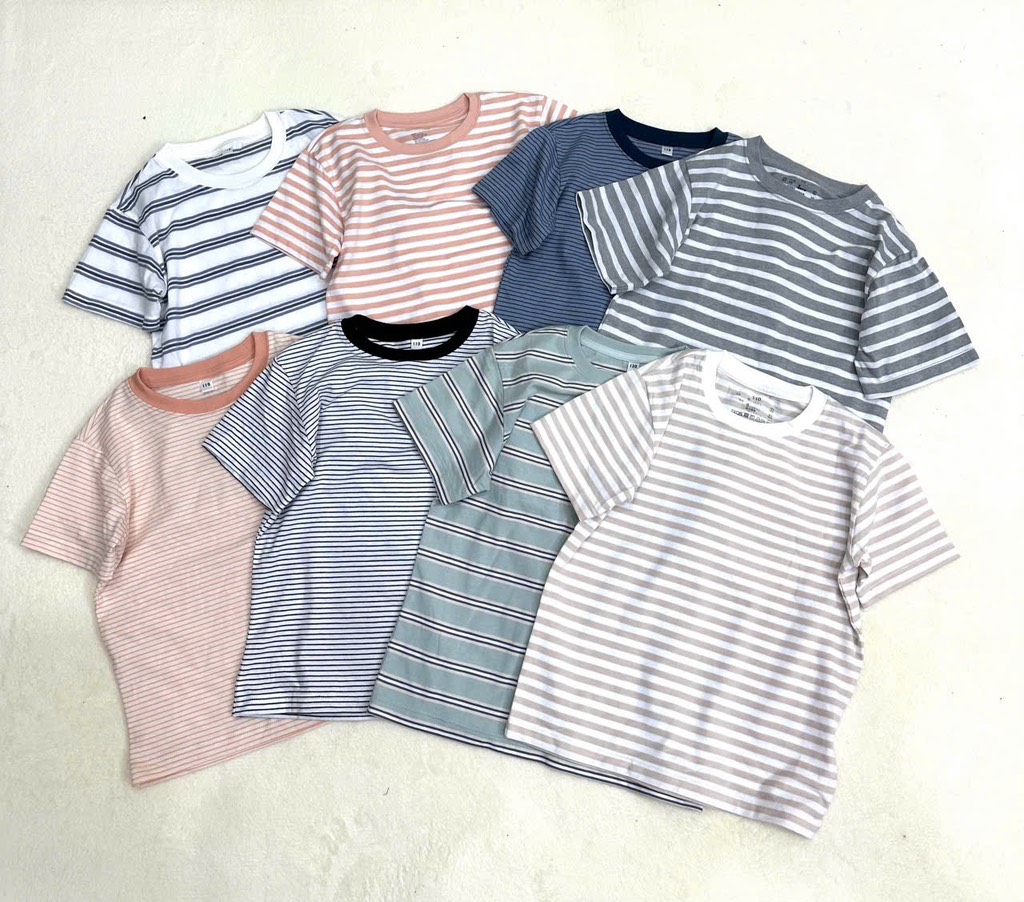 AB01 Combo 3 áo kẻ Mu Zi