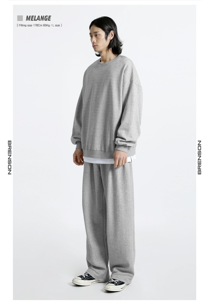 Q114 Quần nỉ ống rộng Brenson