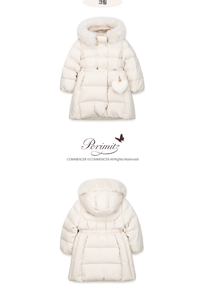 A148 Áo phao lông vũ dáng dài Prm