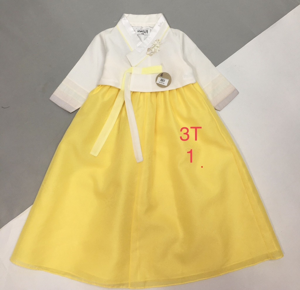 Bộ Hanbok bé gái 3T