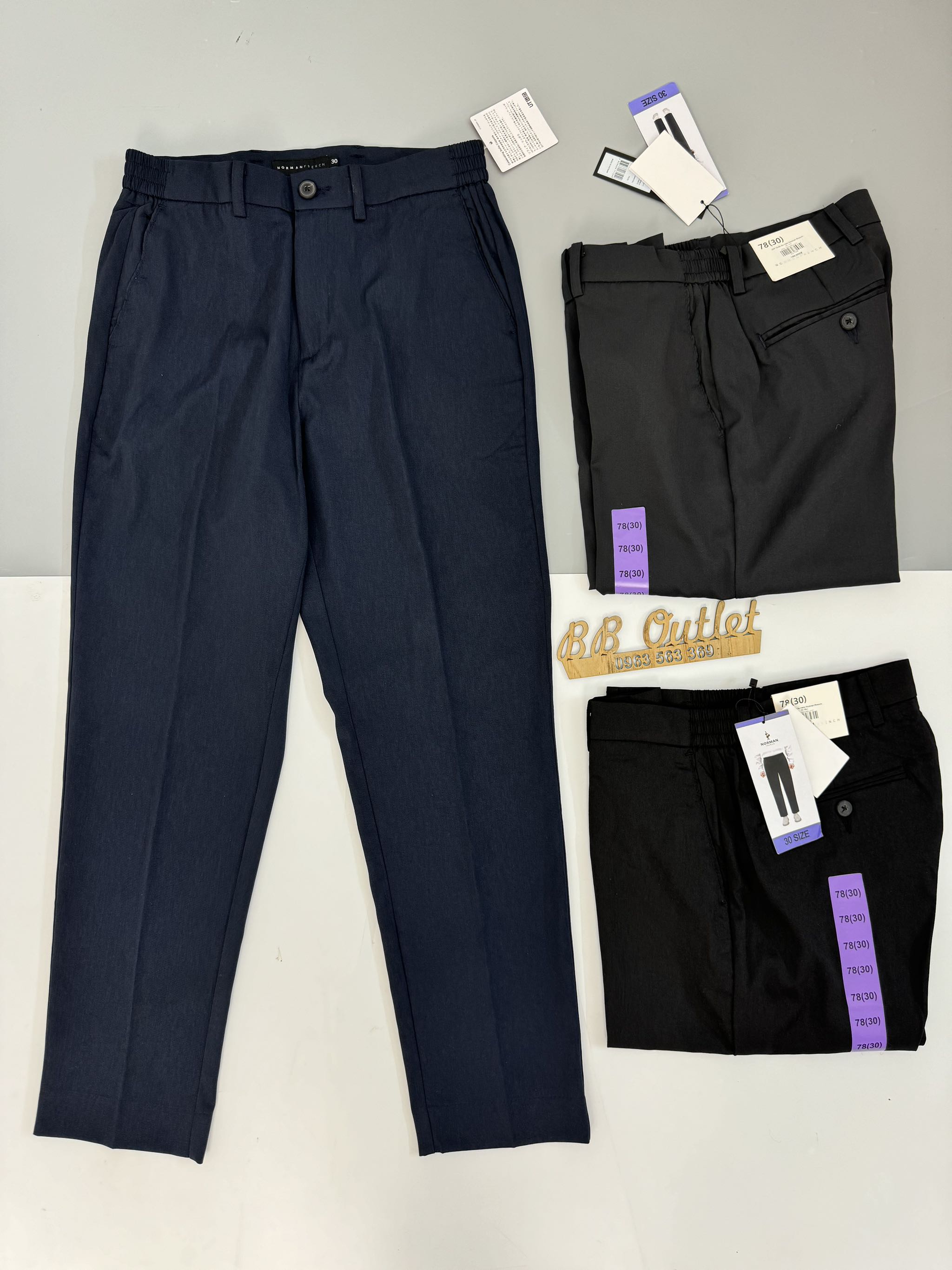 Q56 Quần âu nam Norman French