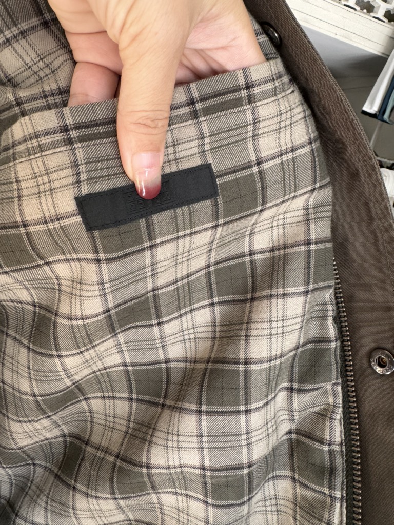 A127 Áo khoác ka ki Uny