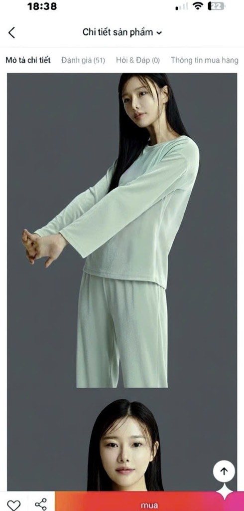 B32 Bộ nhung băng lông nữ Spao