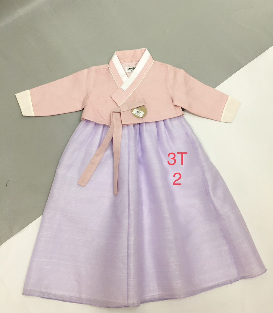 Bộ Hanbok bé gái 3T