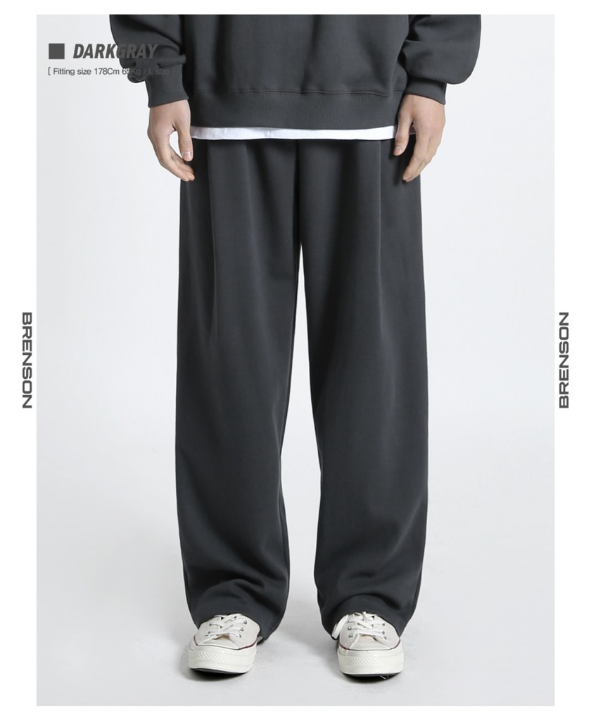 Q114 Quần nỉ ống rộng Brenson