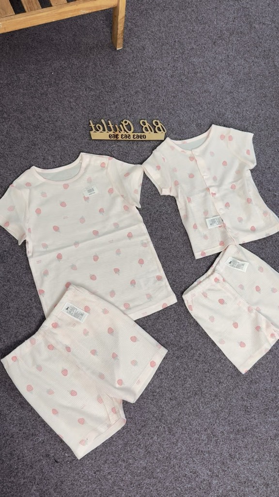 B22 Bộ cotton Hàn ngắn