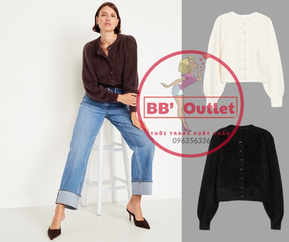 A164 Áo len lông thỏ 0ld navy