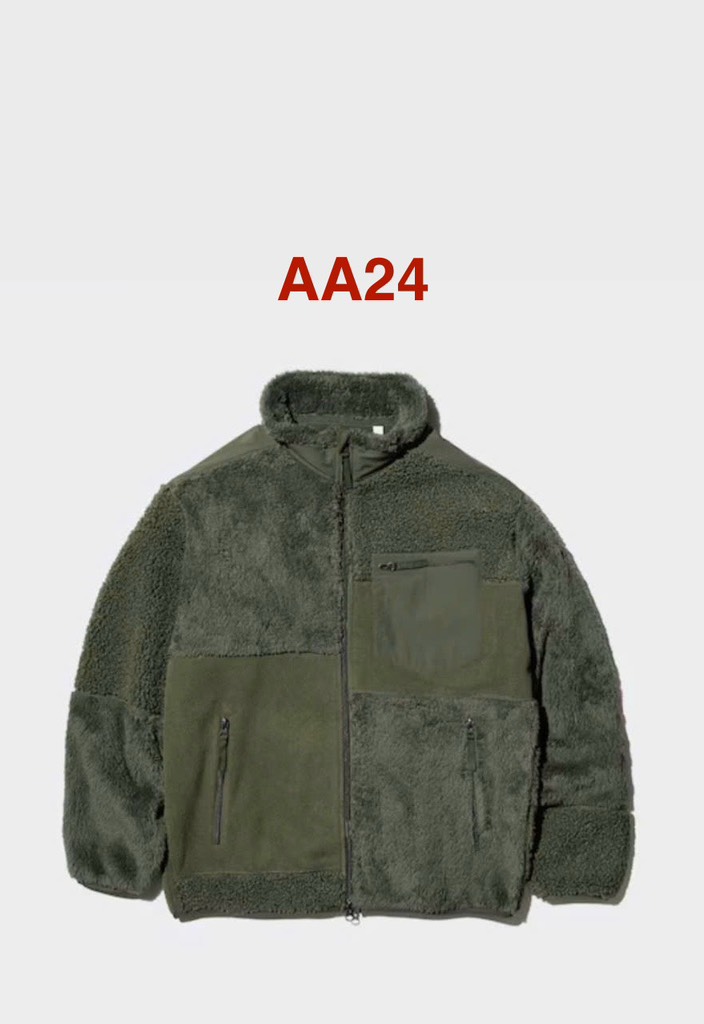 AA24 Áo khoác nỉ lông cừu