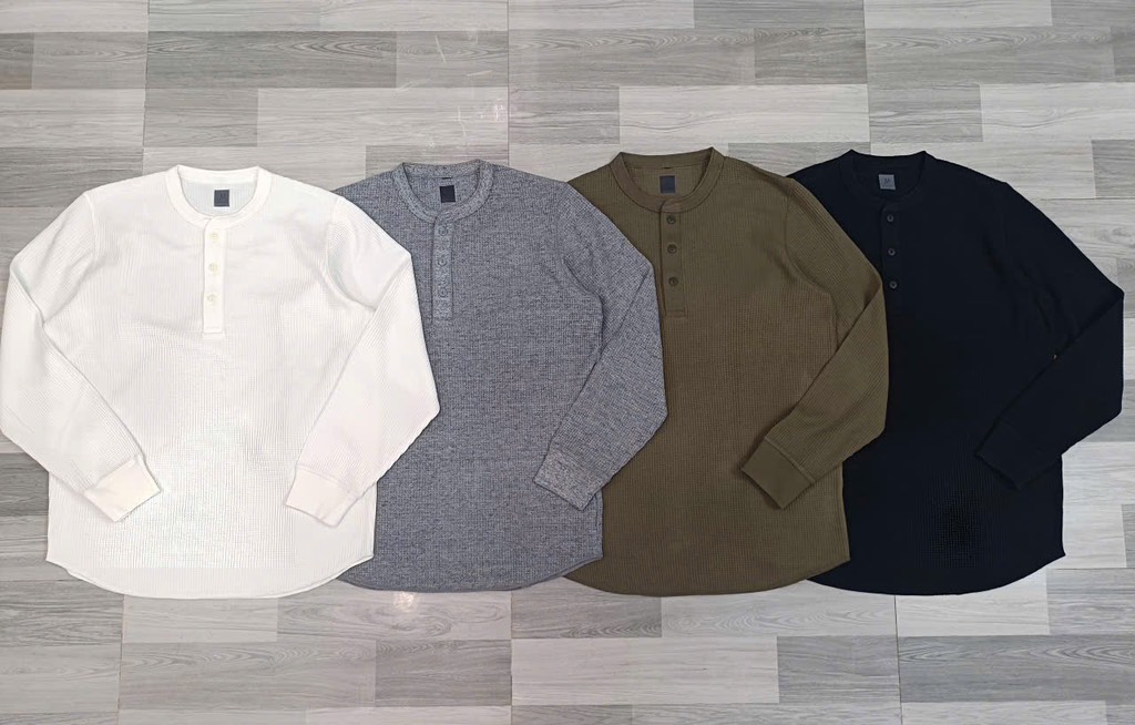 AA15 Áo cottong tổ ong nam