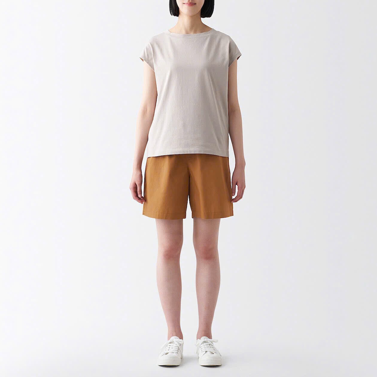 Q06 Quần short ka ki nữ Mu Zi