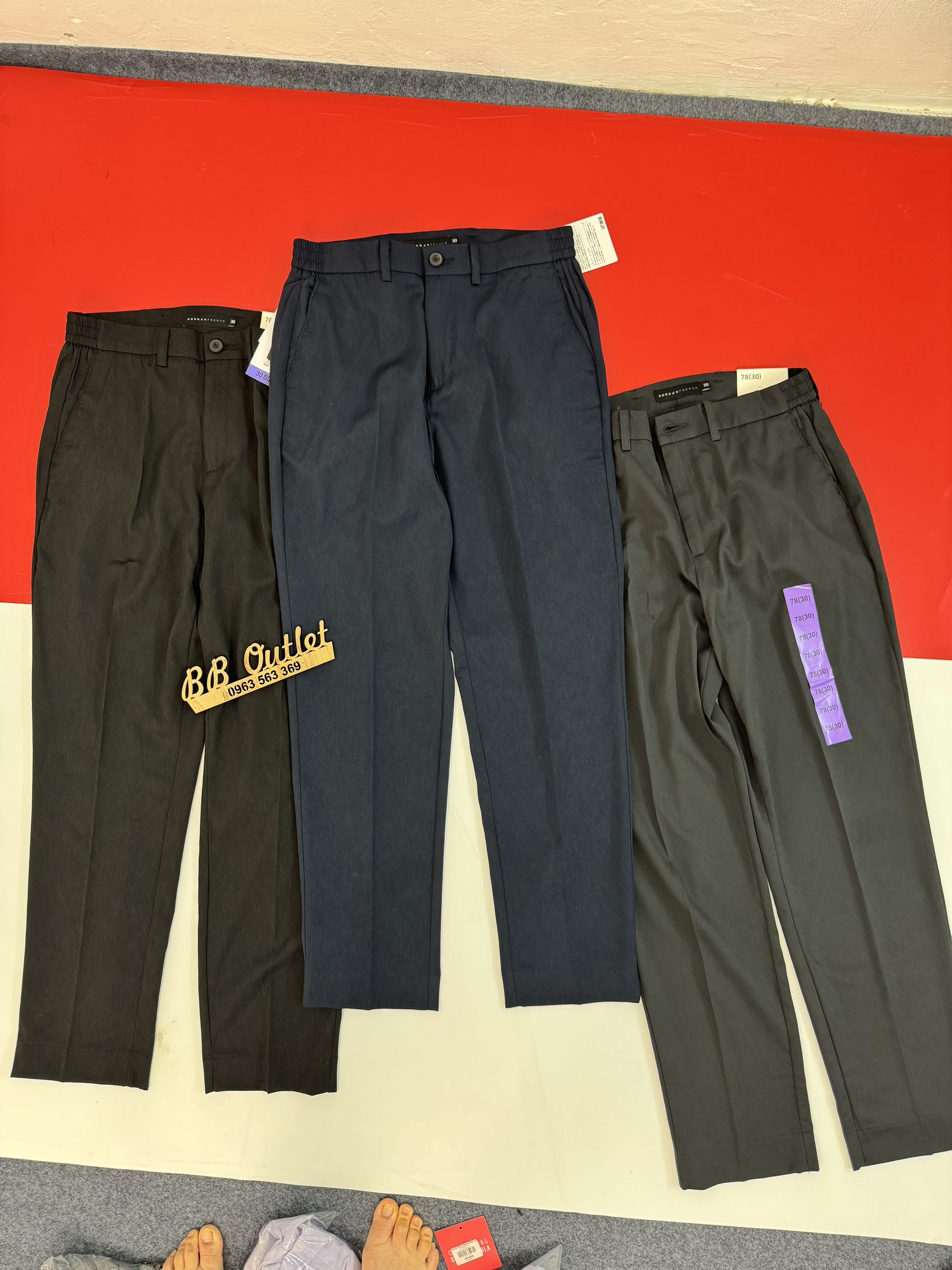 Q56 Quần âu nam Norman French