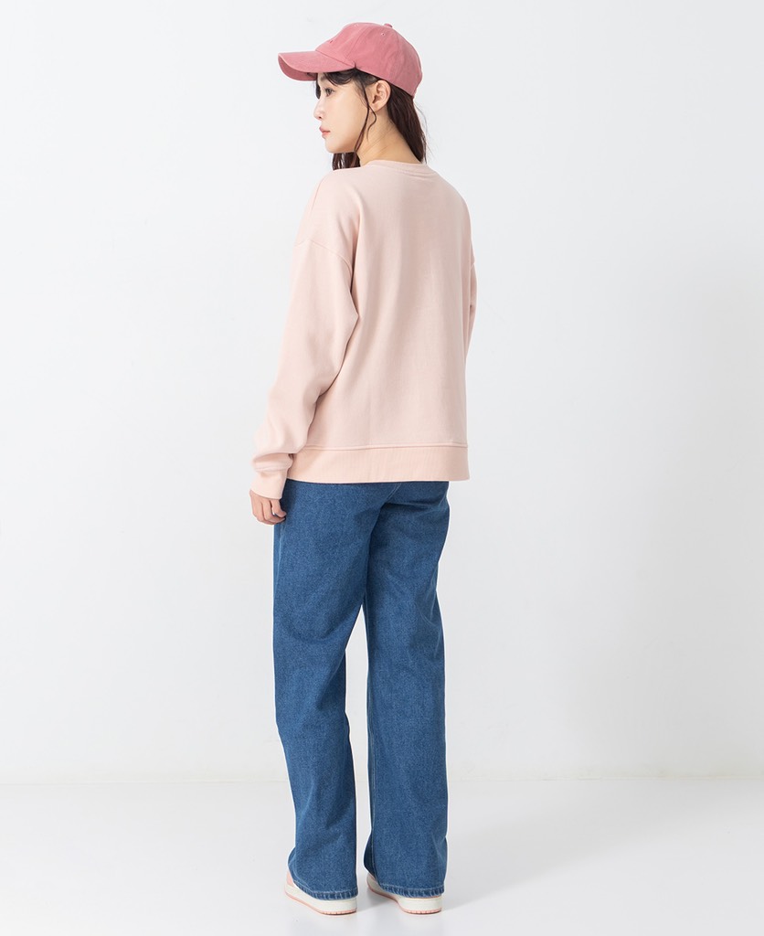 A162 Áo nỉ nữ cổ tròn Net