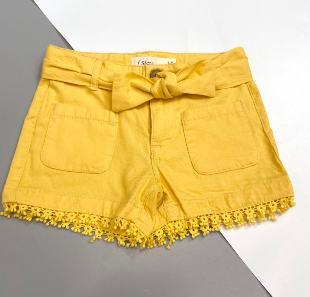 Q34 Quần đùi ka ki bé gái Sfera