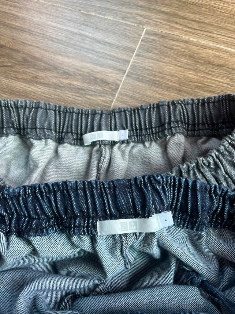 QE36 Quần jeans suông