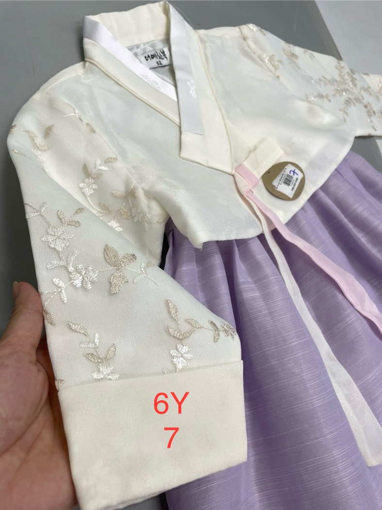 Bộ Hanbok bé gái 6T