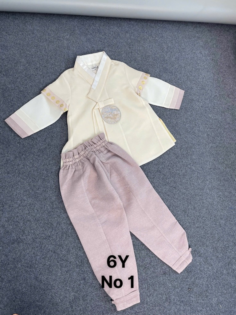 H06 Bộ Hanbok bé trai 6y (20-23kg)