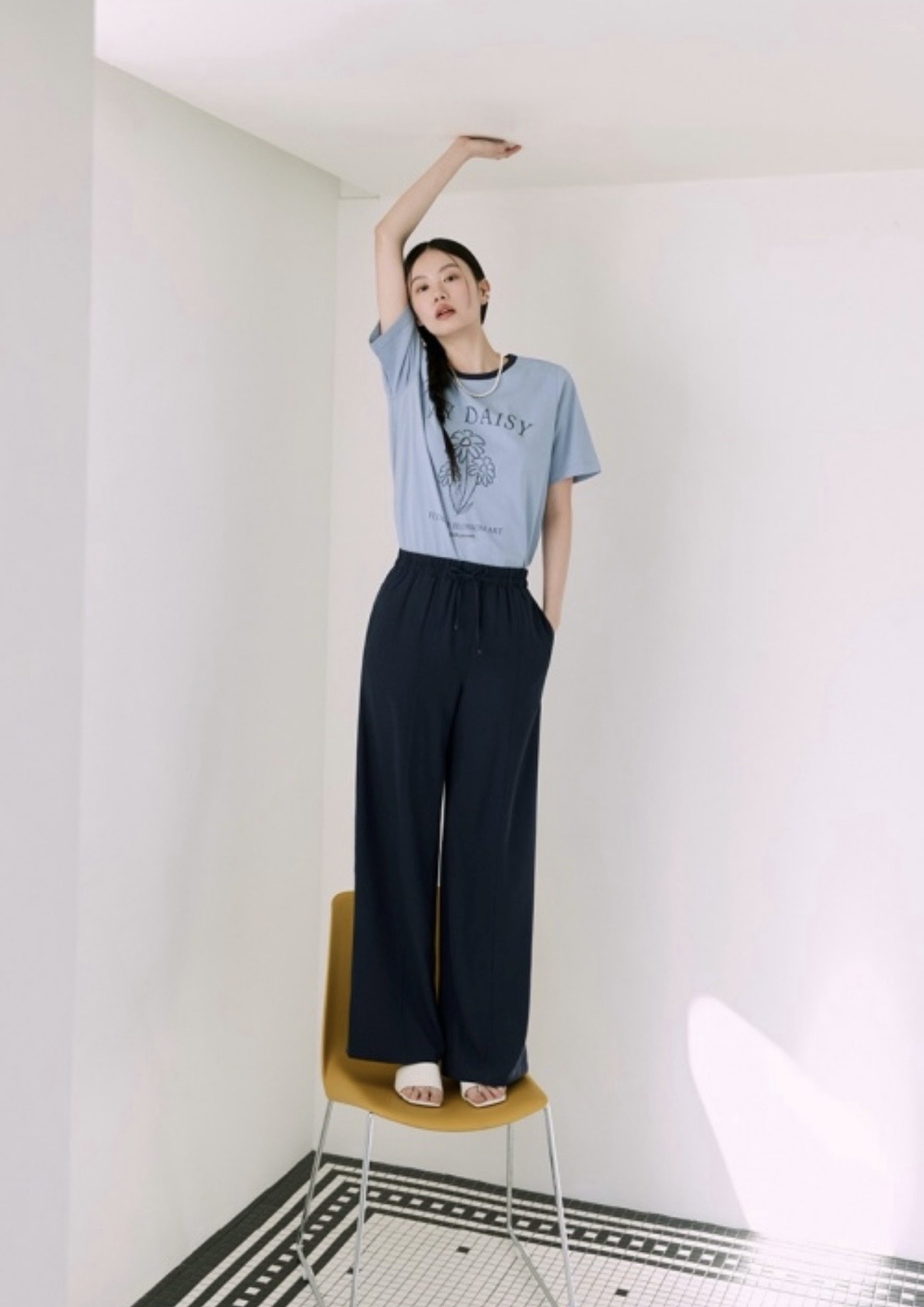 Q73 Quần suông Atg chun