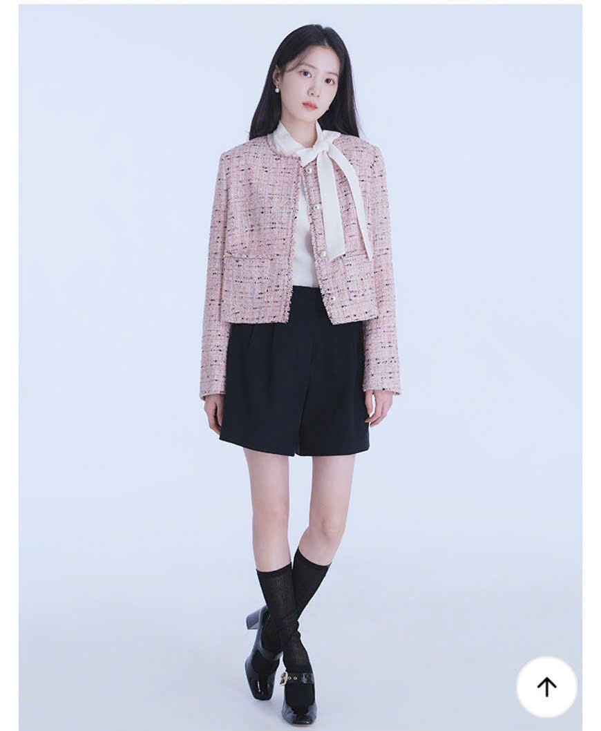 A169 Áo dạ tweed Roem