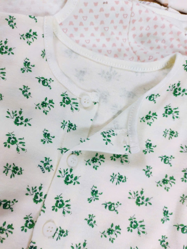 B20 Bộ cotton Hàn tay dài