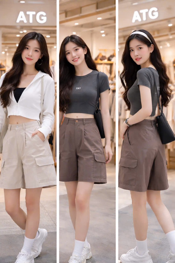 QE08 Quần short nữ ATG