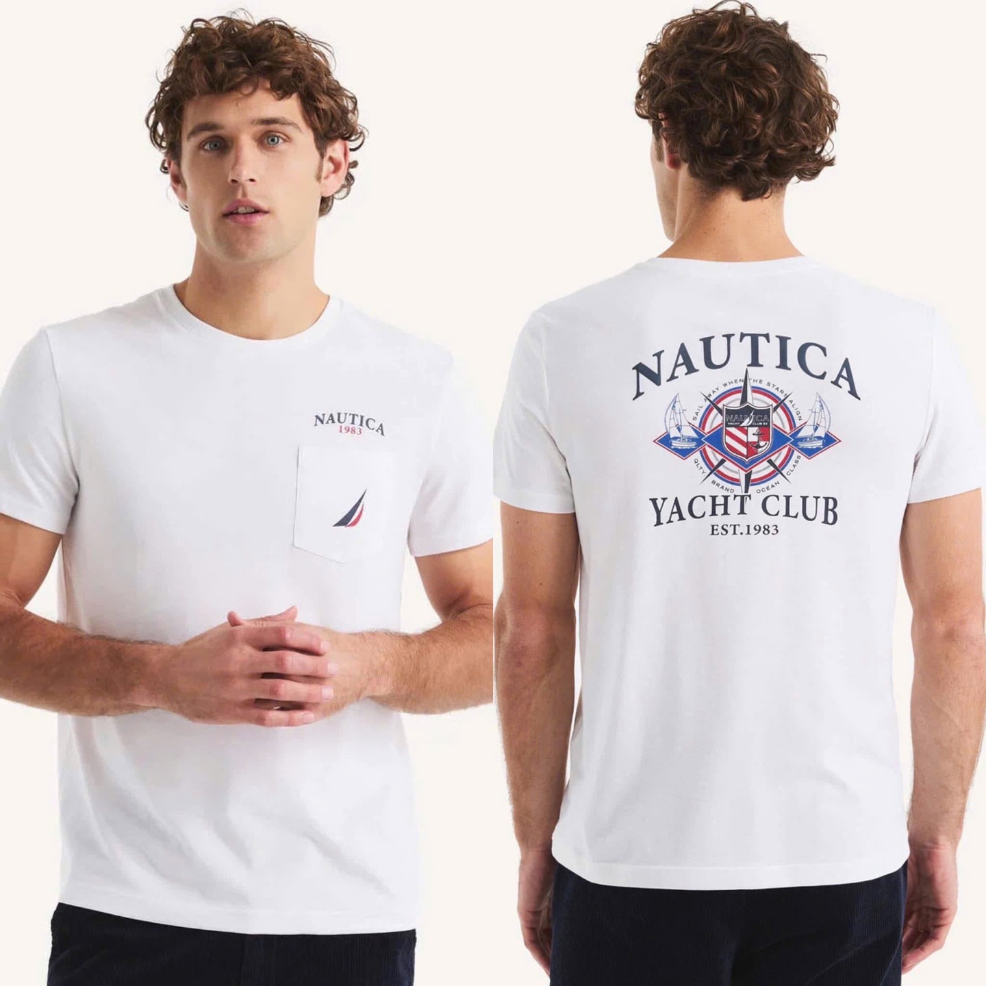 A55 Áo phông nam Nautica