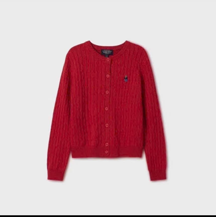 A116 Áo len gấu có cúc